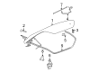 Pontiac G6 Door Striker Diagram - 25835053