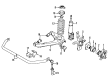 Chevy Tracker Sway Bars Diagram - 30020918
