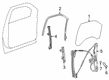 Chevy Silverado 1500 LTD Door Seal Diagram - 84842586