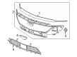 Cadillac OPTIQ Grille Diagram - 85750076