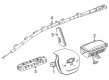 Chevy Blazer EV Air Bag Control Module Diagram - 13549830