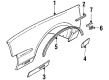 Pontiac Grand Prix Fender Diagram - 10013825