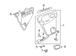 Buick Rainier Armrest Diagram - 15188942