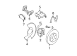 Chevy Malibu Brake Rotor Diagram - 19303826