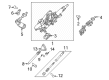 Chevy Silverado EV Steering Column Diagram - 85676222