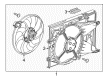 Chevy Sonic Cooling Fan Assembly Diagram - 42364539