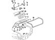 Chevy Malibu Limited Body Mount Hole Plug Diagram - 20375991