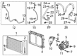 Chevy Traverse Limited A/C Compressor Cut-Out Switches Diagram - 13587668