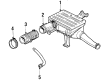 Cadillac DeVille Mass Air Flow Sensor Diagram - 25007936