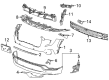 GMC Acadia Bumper Cover Diagram - 26514698