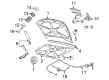 Pontiac GTO Hood Diagram - 92172966