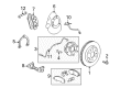Chevy Suburban 1500 Brake Caliper Bracket Diagram - 23498371