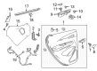 Chevy Bolt EV Seat Switch Diagram - 95442200