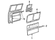 Chevy G20 Door Moldings Diagram - 15651570
