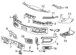 GMC Sierra 1500 Bumper Diagram - 85660648