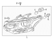 Chevy Traverse Headlight Diagram - 84887860