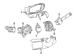 Chevy Trax Steering Column Cover Diagram - 42514713