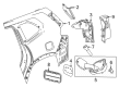 Chevy Traverse Fuel Door Diagram - 26470004