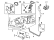 Cadillac CTS Fuel Filler Hose Diagram - 22933965