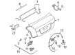 Chevy Aveo Interior Door Handle Diagram - 96541198