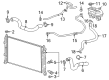Cadillac Escalade Water Hose Diagram - 85044191