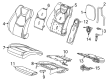 Cadillac CT4 Seat Cushion Diagram - 85524807