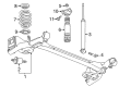 Chevy Sonic Strut Mounts Diagram - 96853909