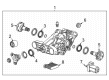 Cadillac CT4 Axle Shaft Diagram - 84649190