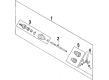 Pontiac Bonneville Axle Shaft Diagram - 26021042