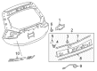 Chevy Bolt EV Emblem Diagram - 95429792
