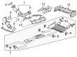 Cadillac CTS Catalytic Converter Diagram - 12671758