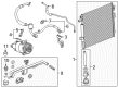 Chevy Colorado A/C Condenser Diagram - 84671872