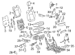 Saturn Outlook Seat Covers Diagram - 25938543
