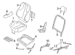 Chevy Cavalier Seat Covers Diagram - 88951411