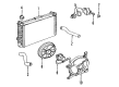 Cadillac DeVille Fan Shroud Diagram - 12494766
