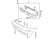 Chevy Metro Bumper Cover Diagram - 91173988