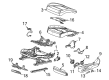 Cadillac CT4 Seat Cushion Diagram - 84996759
