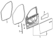 Buick Regal TourX Weather Strip Diagram - 39134622