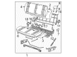 Chevy C1500 Seat Covers Diagram - 12549834