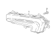 Chevy Malibu Fog Light Diagram - 84525421