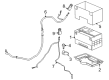 Hummer H2 Battery Cable Diagram - 25902792