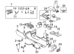 Cadillac DeVille Blower Control Switches Diagram - 25754560