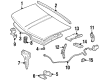 Cadillac Hood Release Cable Diagram - 15741109