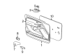 Chevy Silverado 1500 HD Armrest Diagram - 88981534