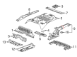 Chevy Spark EV Air Deflector Diagram - 95378800