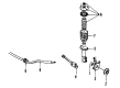 Saturn Sway Bar Link Bushing Diagram - 21011235