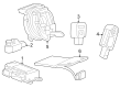 Chevy Traverse Limited Air Bag Sensor Diagram - 13514198
