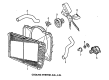 Chevy Monte Carlo Radiator Hose Diagram - 14017687