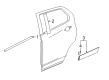 Chevy Door Moldings Diagram - 95161598