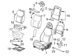 Saturn Seat Covers Diagram - 22726435